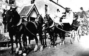 To-use-Coach-Loch-Laggan-Hotel-front door