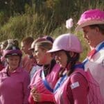 Pink Day people gathering together in support