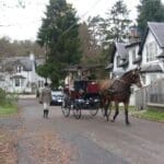 carriage ride through the town