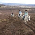 Pony Trekking over newtonmore