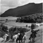 old Horse Trekking history photo in the highlands