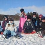 Group of kids on Chistmas Holiday at HHF