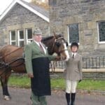 Horse and Carriage waiting for the Bride and Groom