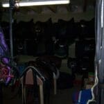 tackroom for equipment at HHF