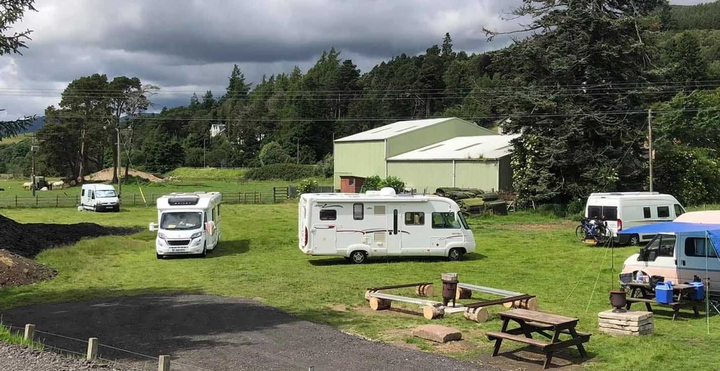 Kingussie camping & aire Croila Croft — photo 4